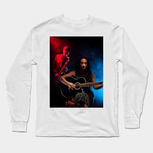 Guitarist and Saxophonist Long Sleeve T-Shirt